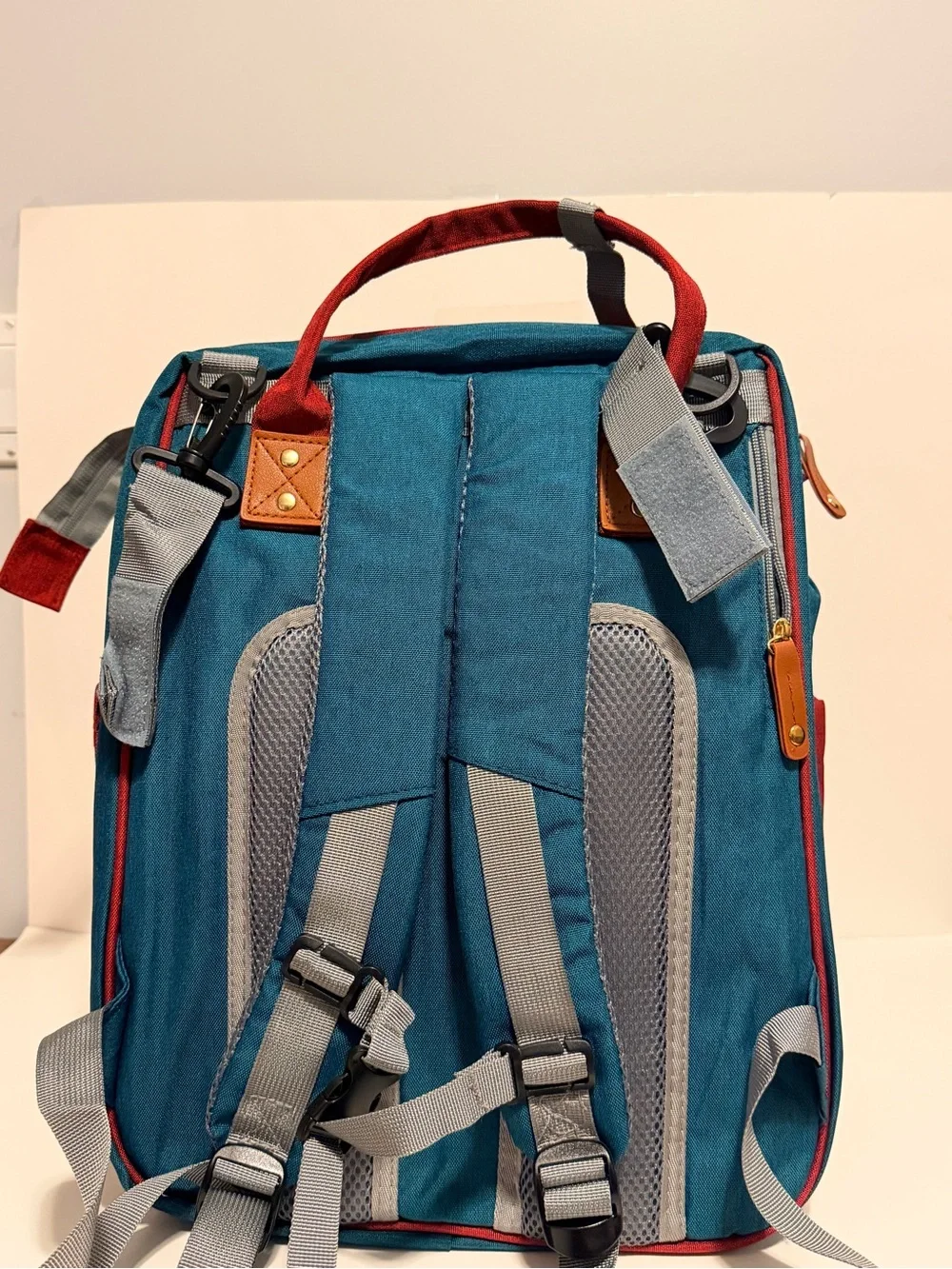 NWOT Jeryswet Good Mum Diaper Canvas Backpack